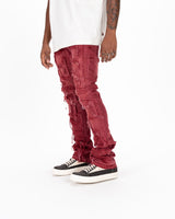 "INSPIRED BY" FLARE STACK DENIM