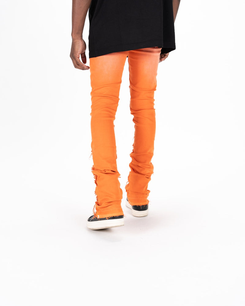 "INSPIRED BY" FLARE STACK DENIM