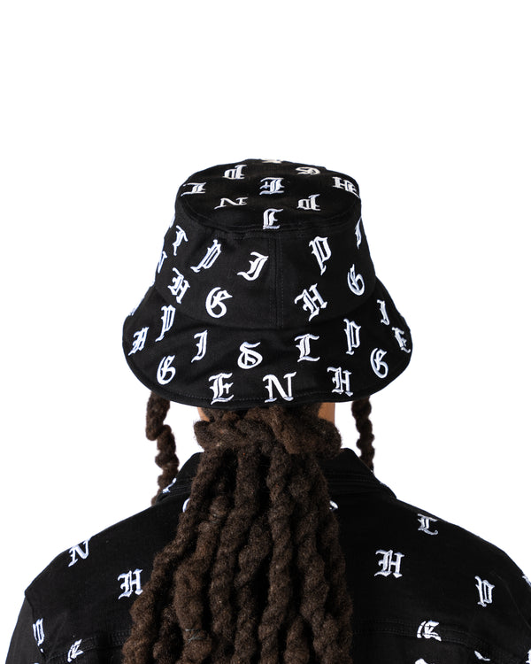 "SOUL STAMPED" BUCKET HAT